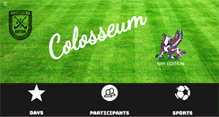 Desktop Screenshot of colosseum.sastra.edu