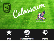 Tablet Screenshot of colosseum.sastra.edu